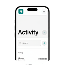 Select invoices to fund