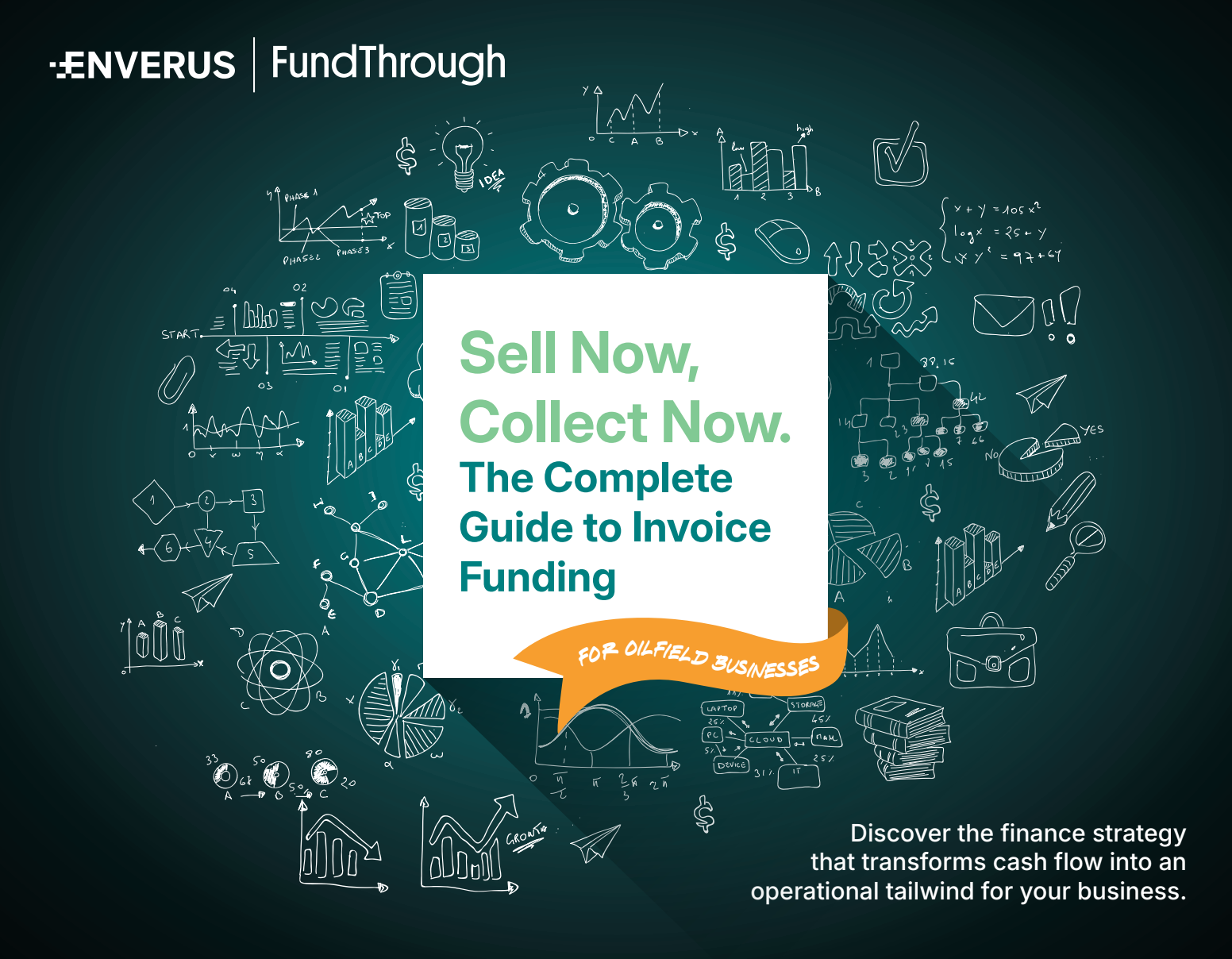 Cover of FundThrough's oil and gas cash flow strategies ebook