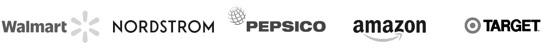 Logos of major retailers that use FundThrough