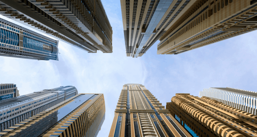 Towering Buildings