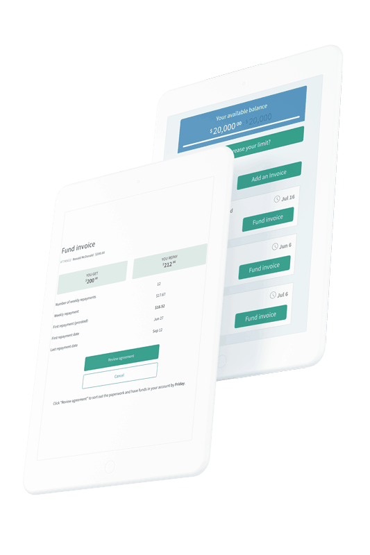 fund receivables invoices