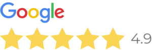 Google review 4.9 rating