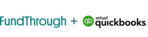 fundthrough and quickbooks logo