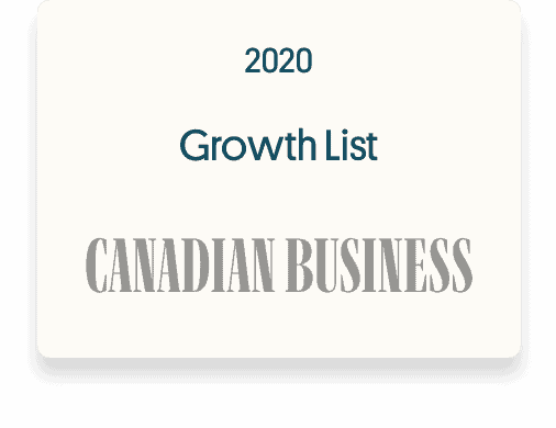 Canadian Business 2020 Growth List