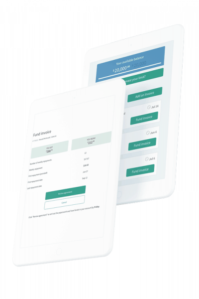 fund receivables invoices
